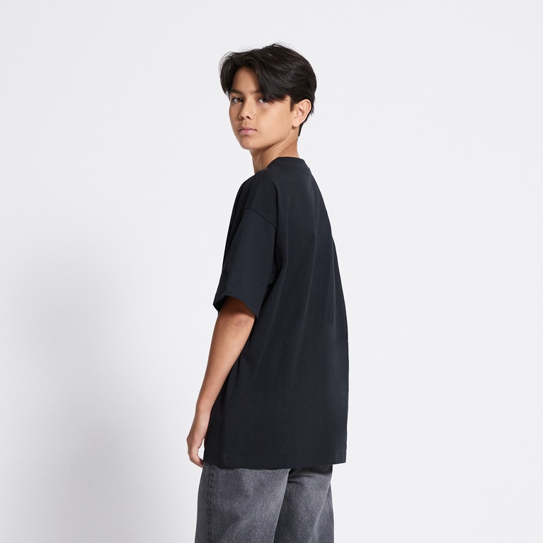 Oversized tee "Venice star" Black